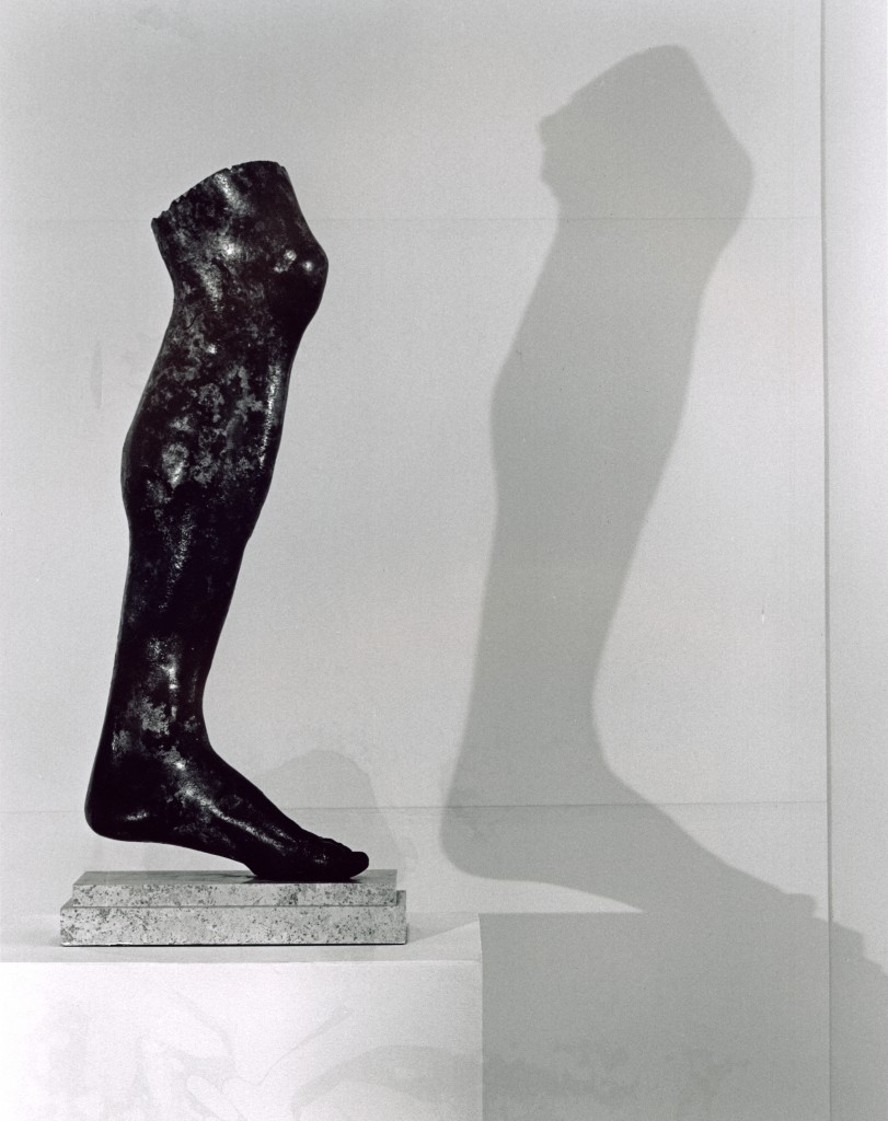 "Roman Bronze Leg," by Robert Mapplethorpe (1978) (© Robert Mapplethorpe Foundation. Used by permission.)