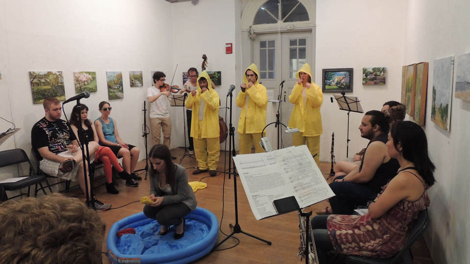 ThingNY performs at Art Lab as part of Second Saturday on Staten Island.  (Photo by Joseph Pentangelo)