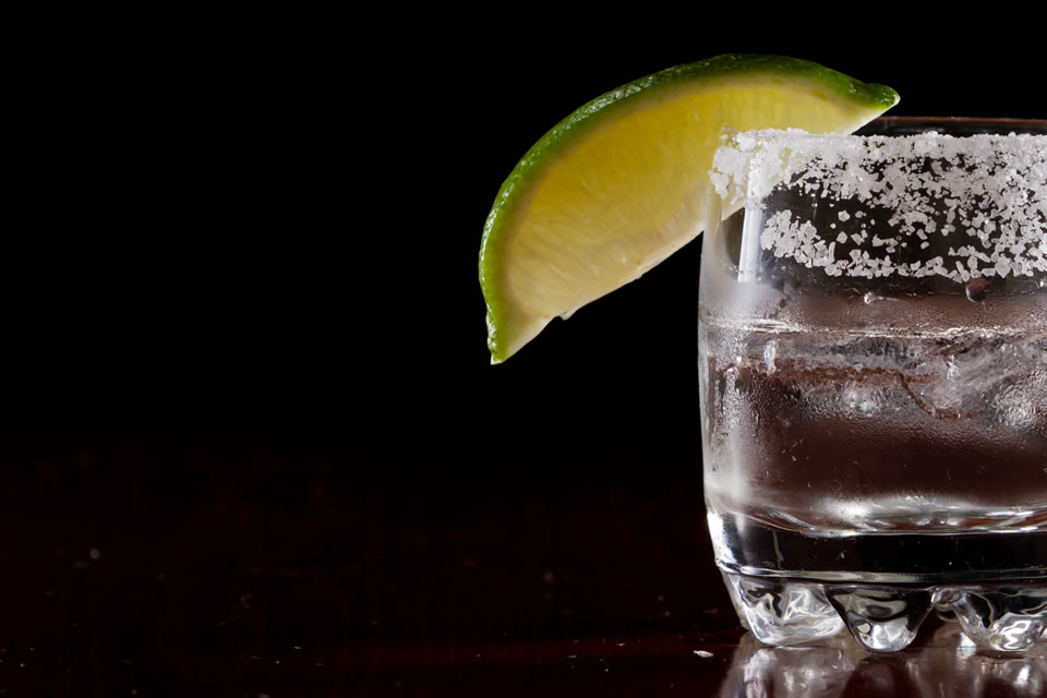 Tequila (pictured) is now sharing shelf space with mescal, another agave-based liquor, at restaurants across the U.S. 